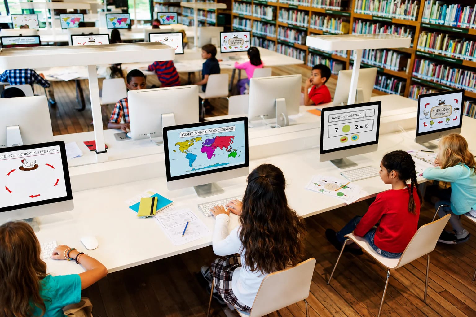 Modern education campus and classroom technology